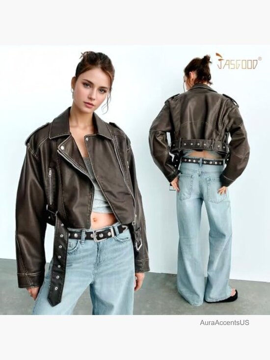 Punk Studded PU Leather Belt with Metallic Buckle, Adjustable Fit main image 4